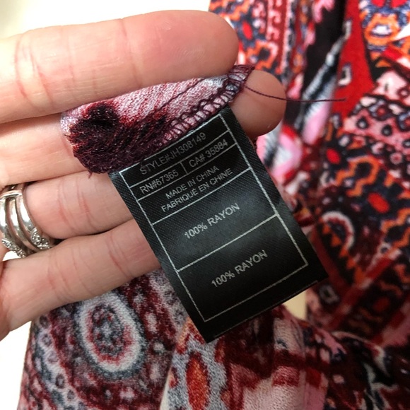 • SOLD • BB Dakota Geometric Dress - Picture 7 of 7